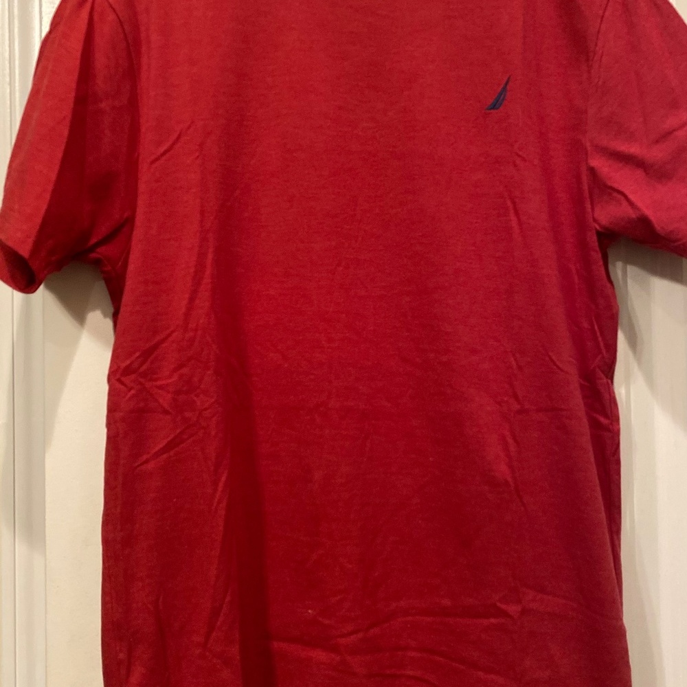 Nautica red t-shirt. Boys.  Youth size XL. Like new. $6